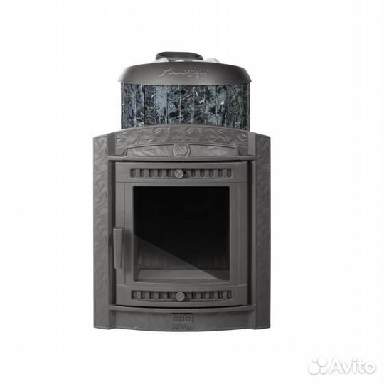 Печь Для Бани Атмосфера L+ ламели «Пироксенит» наб