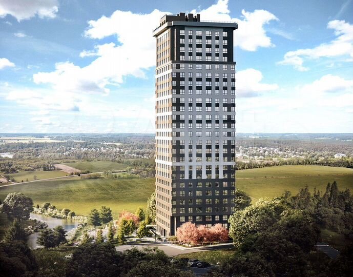 2-к. квартира, 72,7 м², 21/25 эт.