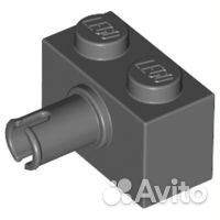 Деталь Lego 2458 Dark Bluish Gray 85 U