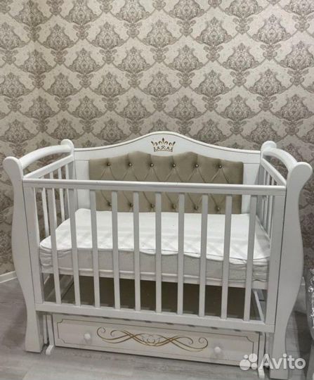 Кроватка для новорожденных «Корона». Люлька