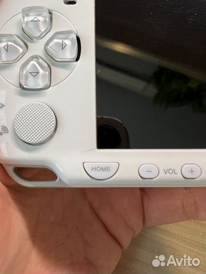 Sony PSP Slim, белая, прошитая