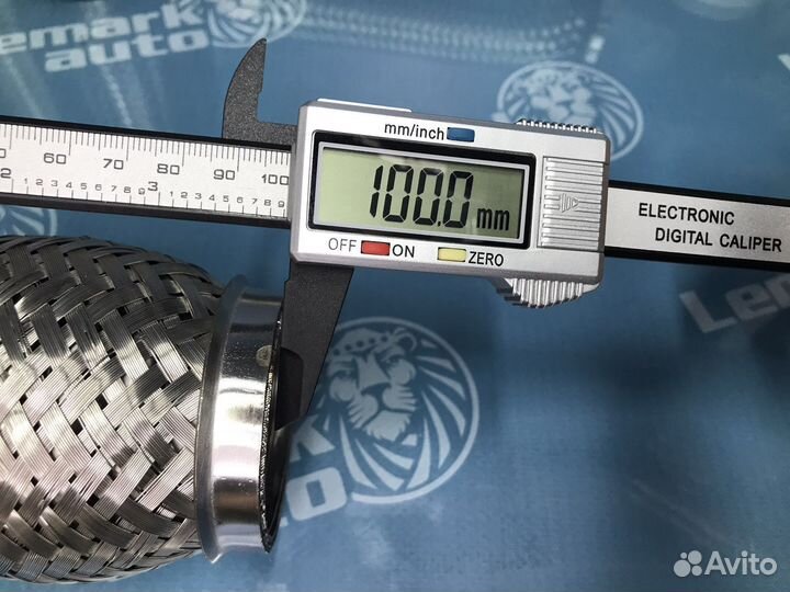 Гофра глушителя 40x100