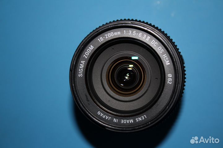 Объектив Sigma 18-200 II DC OS HSM для Canon