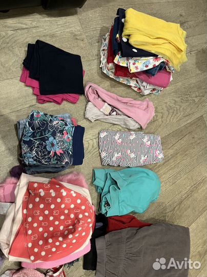 Пакет вещей для девочки 3-4 года