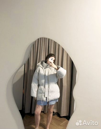Пуховик села L новая куртка