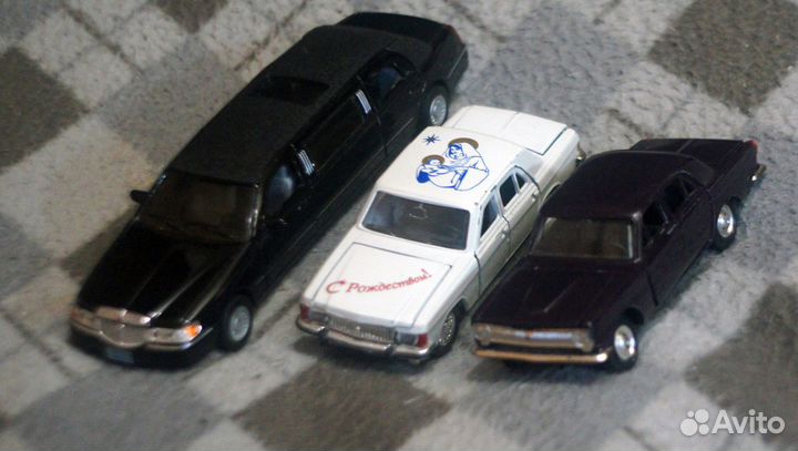 Модельки 1 43 СССР волга