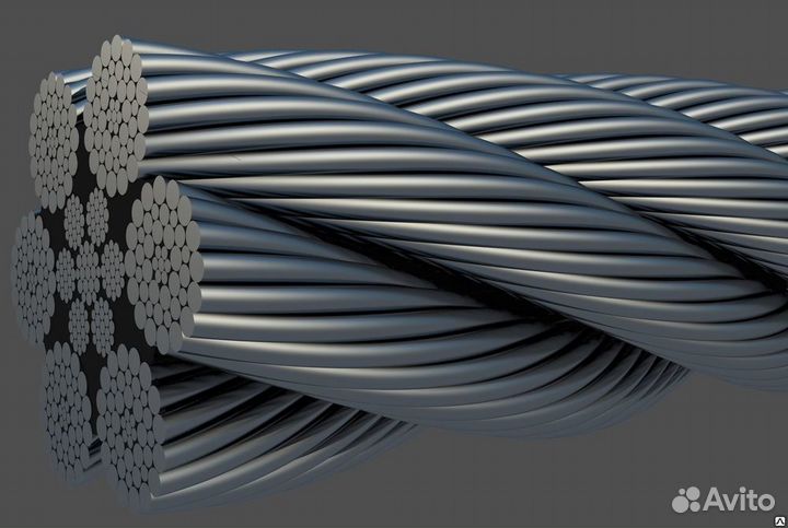 Трос 5мм стальной