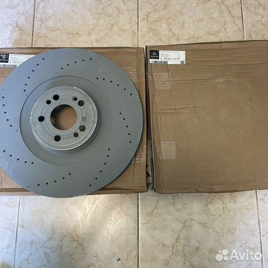 Оригинальные тормозные диски Mercedes V167 - 0107