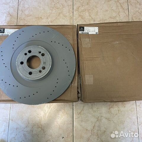 Оригинальные тормозные диски Mercedes V167 - 0107