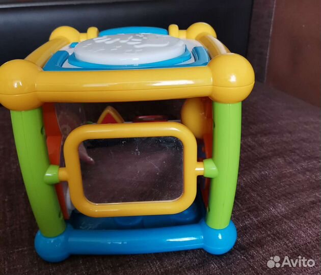 Развивающий кубик / бизикуб + игрушки