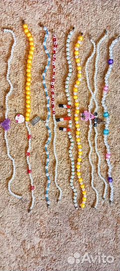 Чокер из бисера