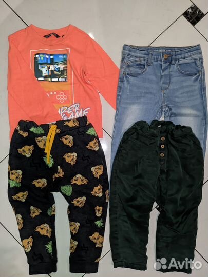 Детские вещи пакетом на мальчика 92