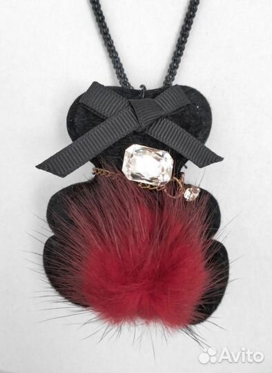 Меховой кулон Lady Collection