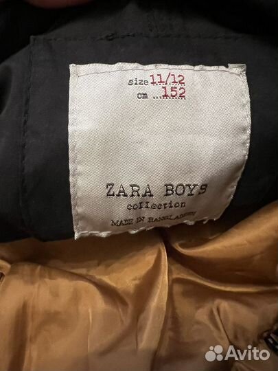 Куртка для мальчика zara 152