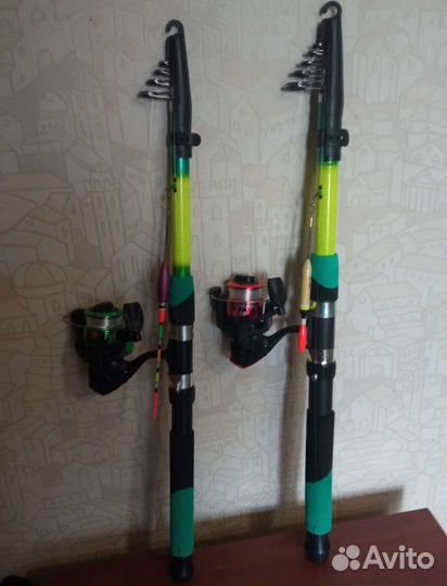 Удочки в сборе