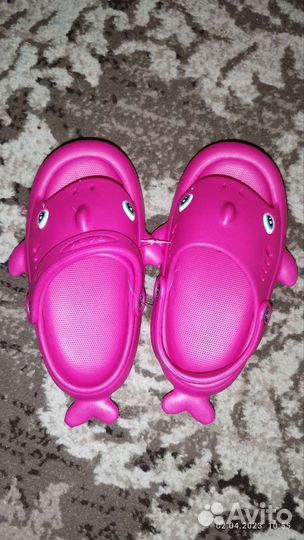 Шлепки для девочки