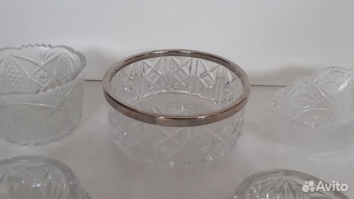 Винтаж вазы салатники конфетницы Чехословакия.СССР