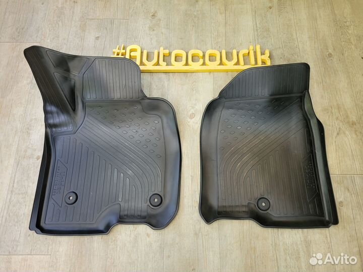 Коврики салон Chevrolet Tahoe 5 (2020-н.в.) 3 ряда