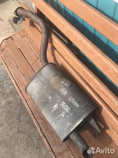 Глушитель на марк2 чайзер jzx100