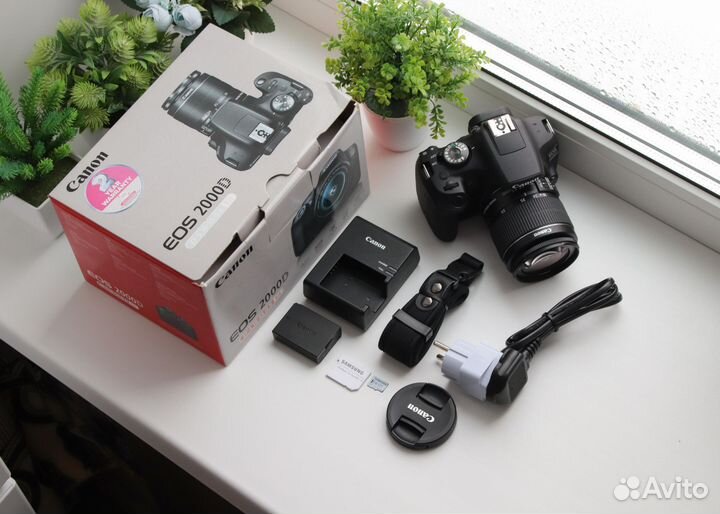Canon 2000D Kit (Пробег 5 тысяч)