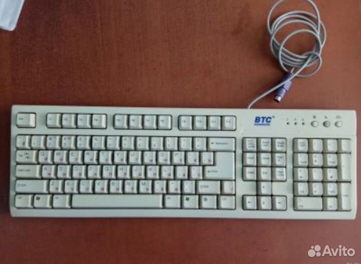Клавиатура btc 5107a ps/2