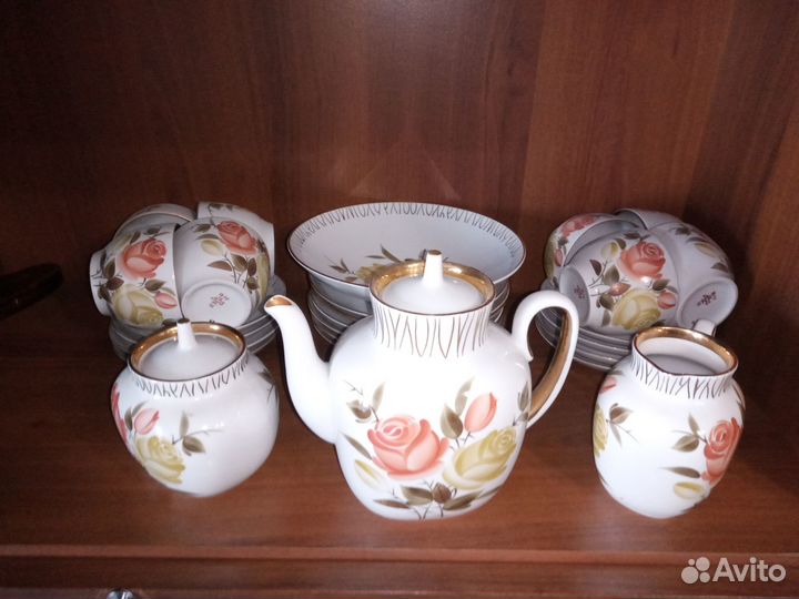 Сервиз лфз чайная роза