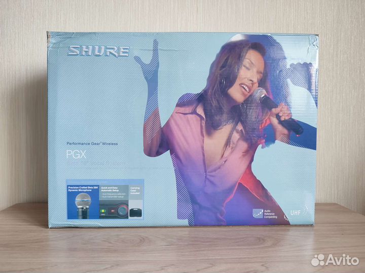 Радиомикрофон Shure PGX24 Beta58 новый в кейсе