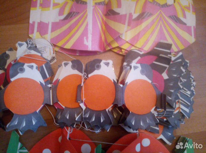 Бумажные герлянды СССР