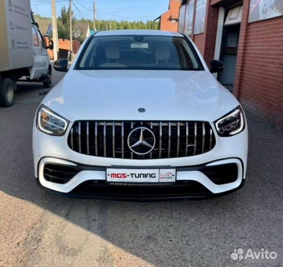 Обвес на Mercedes Benz GLC-Coupe стиль 63 AMG