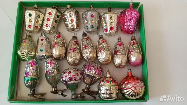Елочные игрушки СССР