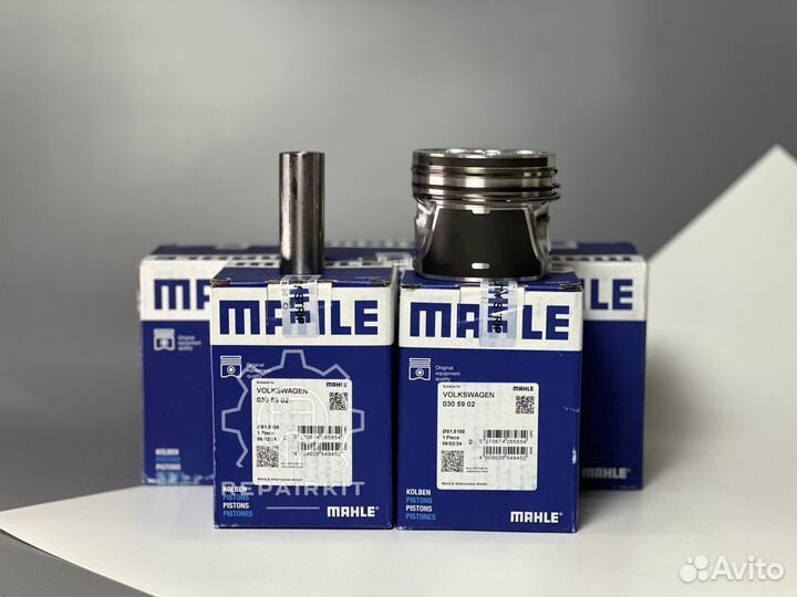 Комплект поршней mahle 0305802 0305902 Volswagen