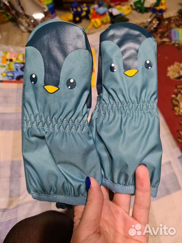 Варежки краги детские