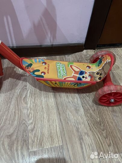 Самокат трехколесный kreiss