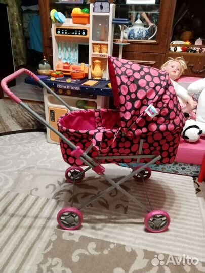 Коляска кукольная