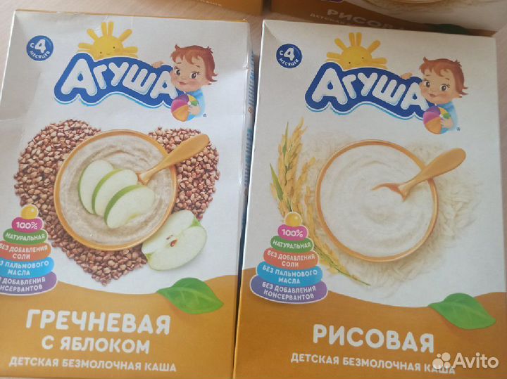 Детские каши безмолочные 5 шт