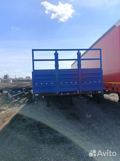 Полуприцеп бортовой ТЗА 588513, 2024