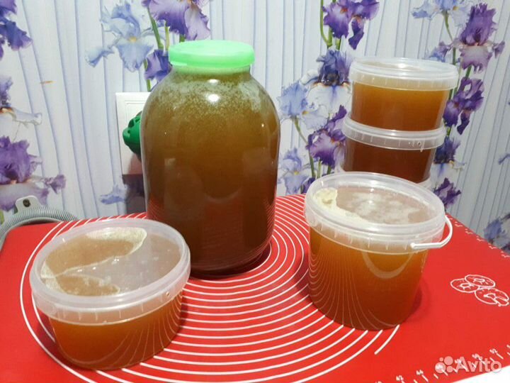 Мёд Сибирское Разнотравье. 1 литр