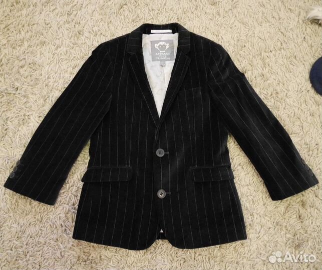 Пиджак вельветовый для мальчика