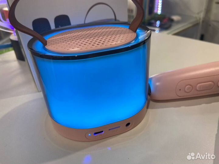 Блютуз колонка с караоке