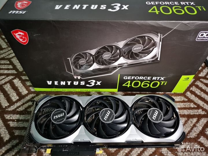 MSI RTX 4060 Ti ventus 3X OC