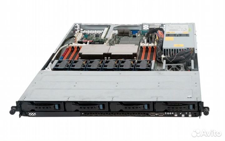 Сервер asus RS500-E6/PS4, Xeon X5660, 24GB 12 DDR3