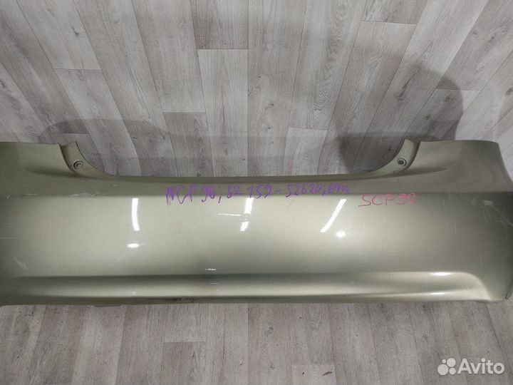 Бампер зад. toyota belta