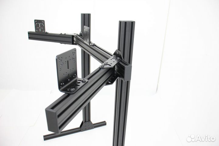 Стойка для трех мониторов усиленная