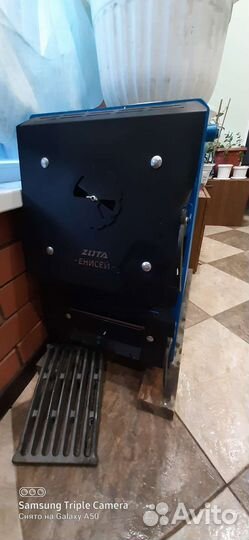 Твердотопливный котёл новый