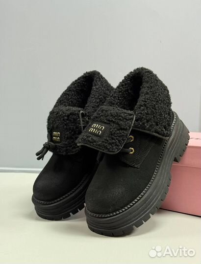 Ботинки зимние Miu Miu