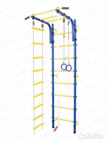 Шведская стенка для детей с массажными ступенями