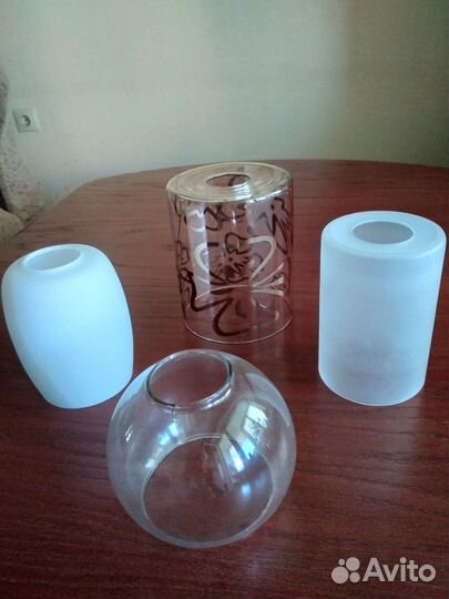 Плафоны стеклянные