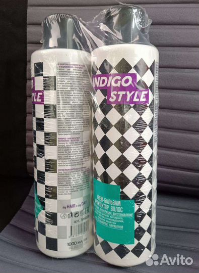 Бессульфатный шампунь и бальзам 1 литр набор