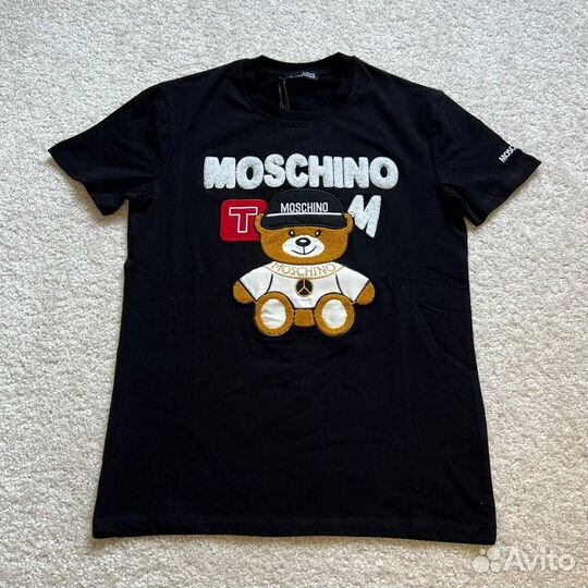 Футболка moschino S, M