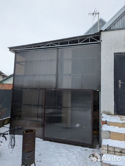 Сварочные работы навес